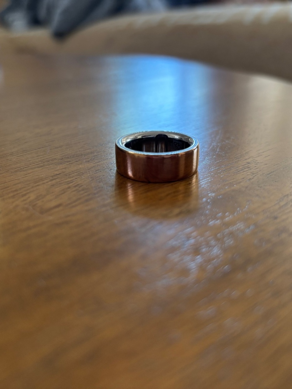 Oura Ring Rose Gold Gen 4 Size 8